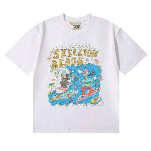Gallery Dept. Skeleton Cast Oversized Tee – Vintage Cream