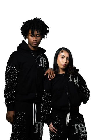 Black ‘Pearl’ Hoodie