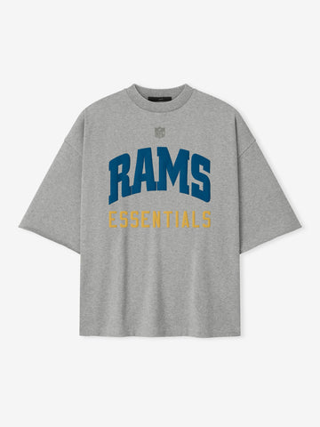 Fear Of God Essentials Rams 90s 3/4 Sleeve Football Tee