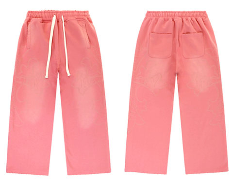 Vale Forever Gradient Wash Pink Vintage Sweatpants