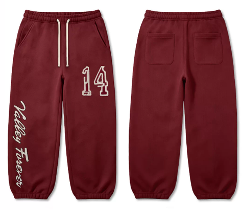 Vale Forever Burgundy Valley Tavern Joggers