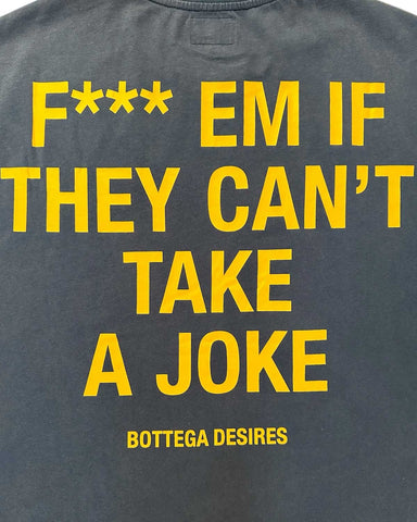 Bottega Desires F*** Em Tee Blue