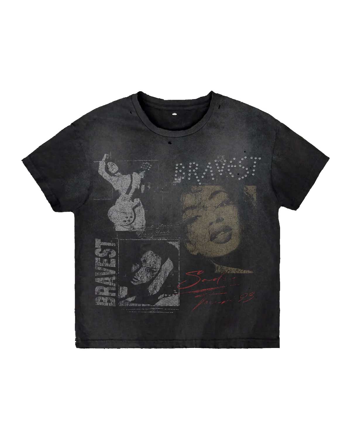 Bravest Studios Black Paradise Tee Vintage Black