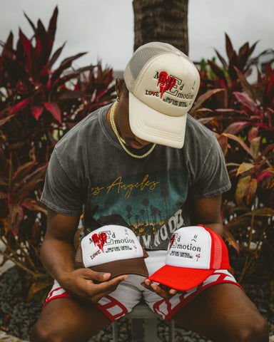 Cream "ME" Trucker Hat