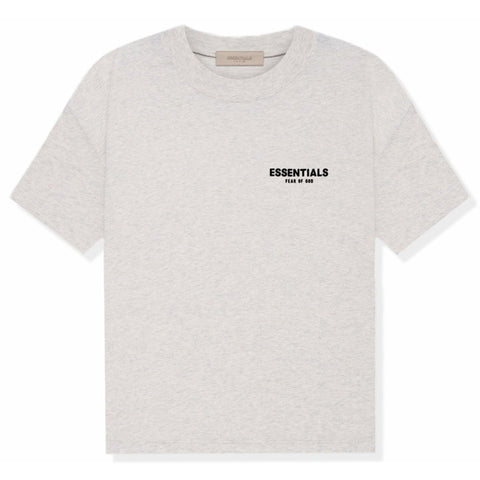 Fear Of God Essentials Light Oatmeal T Shirt (SS22)
