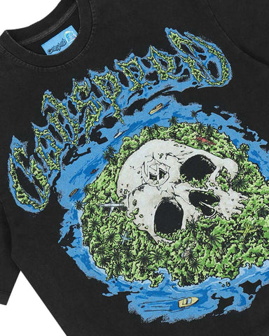 Godspeed Skull Island II Tee Black