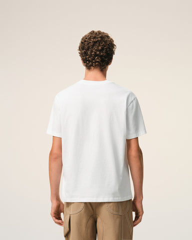 White cotton t-shirt with Ami de Coeur