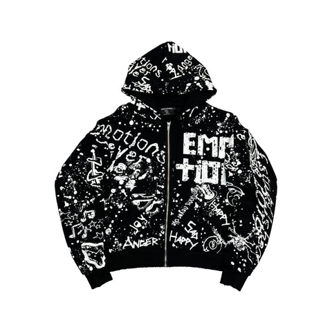 Black “Graffiti” Hoodie