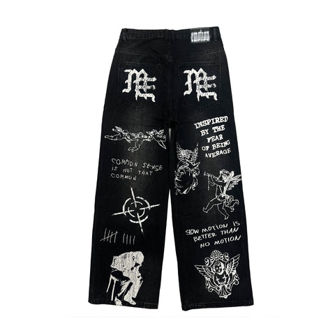 Black “Canvas” Denim