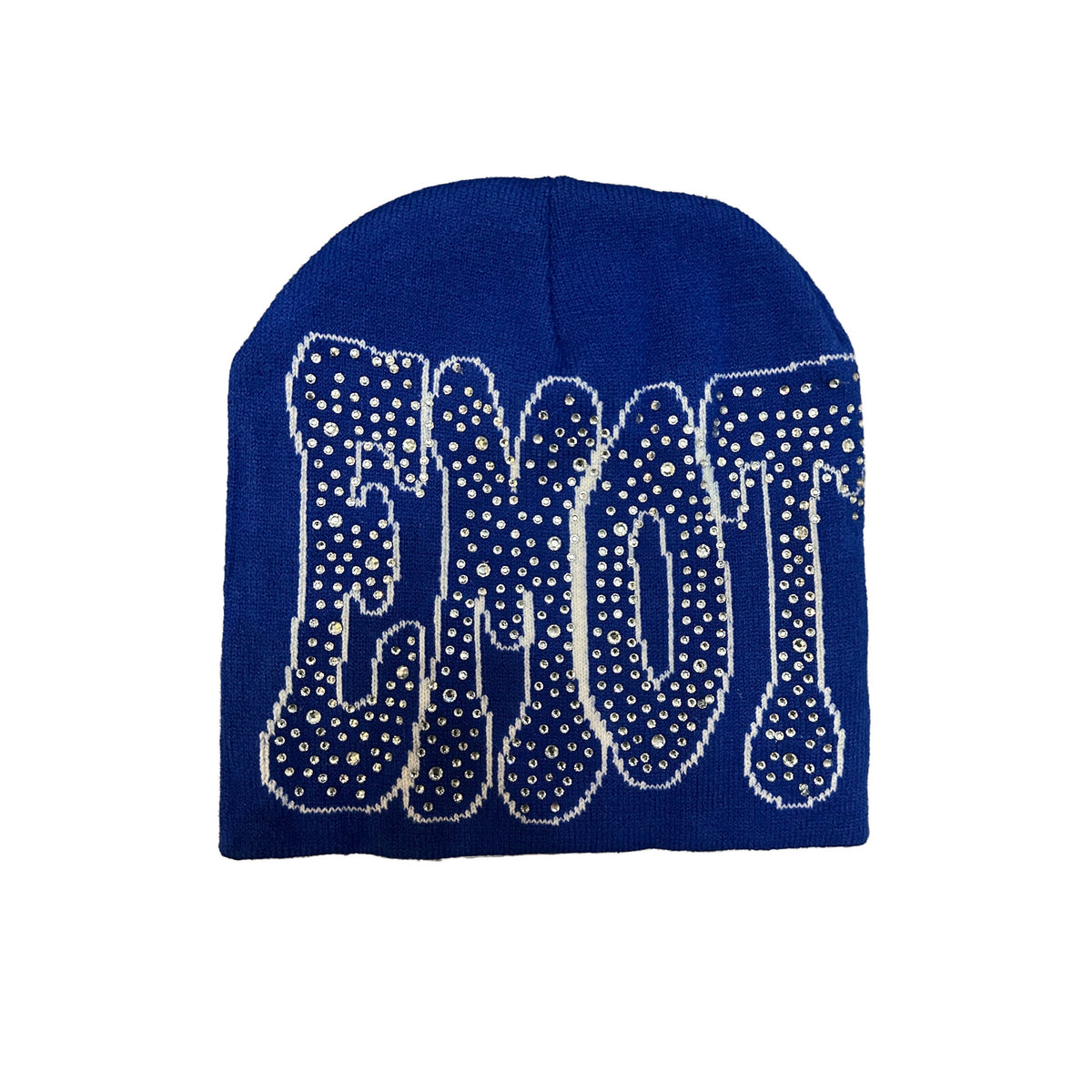 Blue ‘Rhinestone’ Beanie