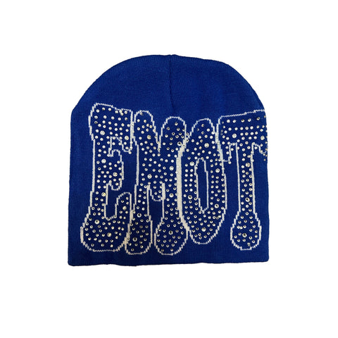 Blue ‘Rhinestone’ Beanie