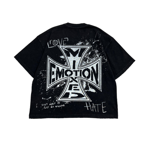 Black “Chaos” Tee