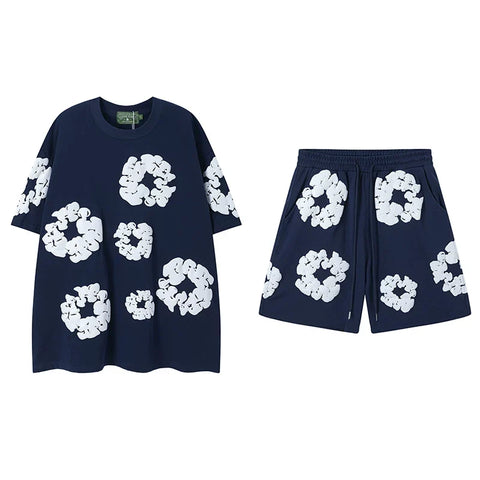 Denim Tears Stylish Kapok Shorts Blue