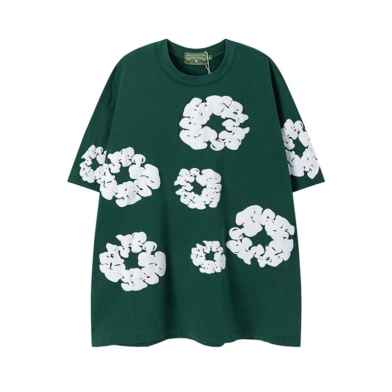 Denim Tears Kapok Print Tee Green