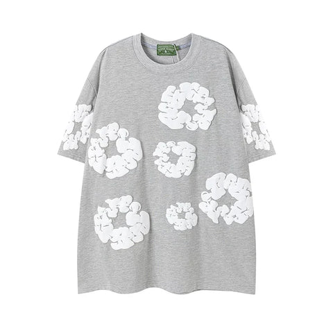 Denim Tears Foam Printed Tee Grey