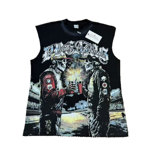 Vale Forever Black Wild Dreams Muscle Tee
