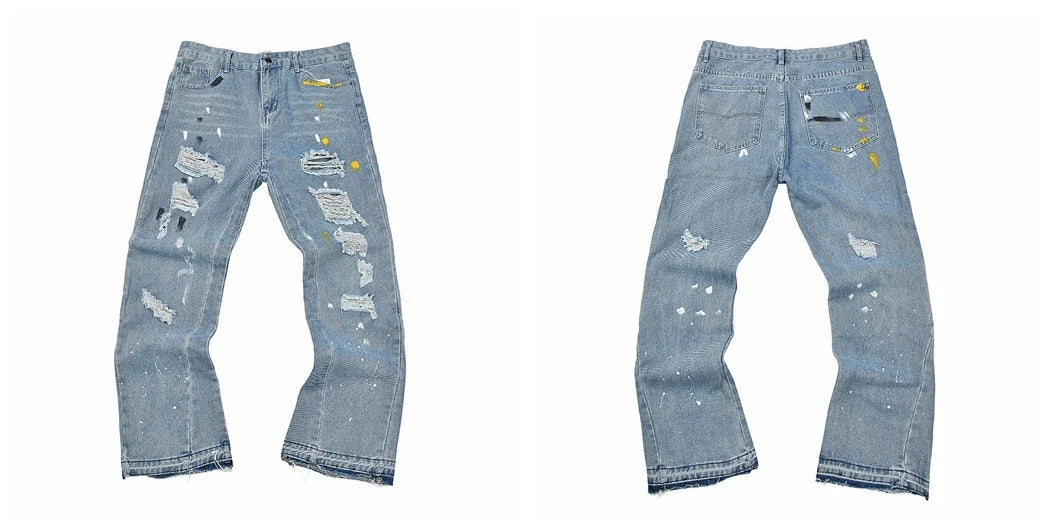 Gallery Dept Casual Embroidered Jeans