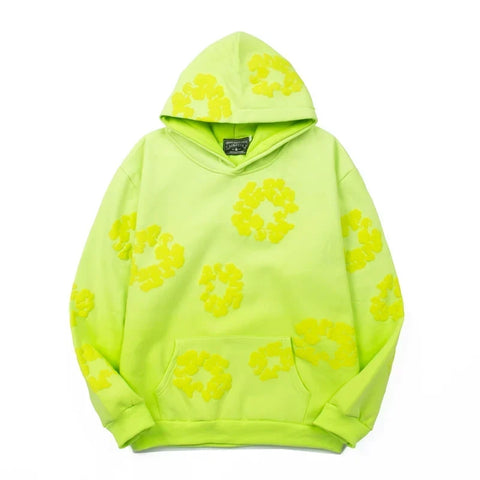 Denim Tears High Street Fleece Hoodie green