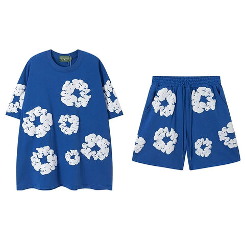 Denim Tears Stylish Kapok Shorts Blue