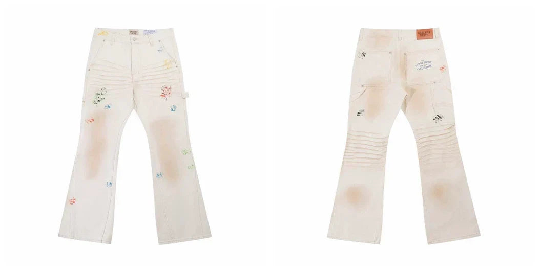 Gallery Dept Hip Hop Embroidered Jeans