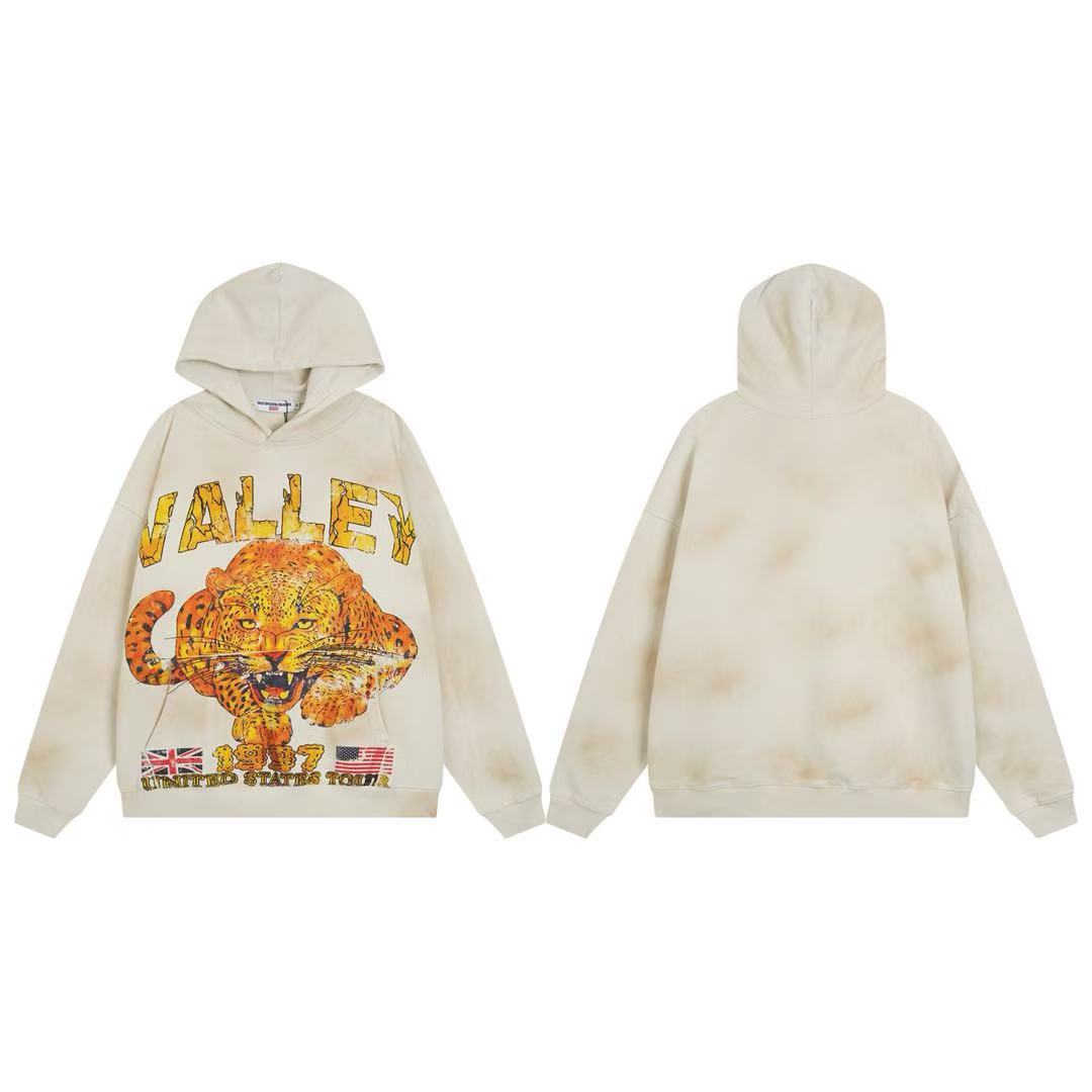 Vale Forever Tiger Graphic Wash Hoodie