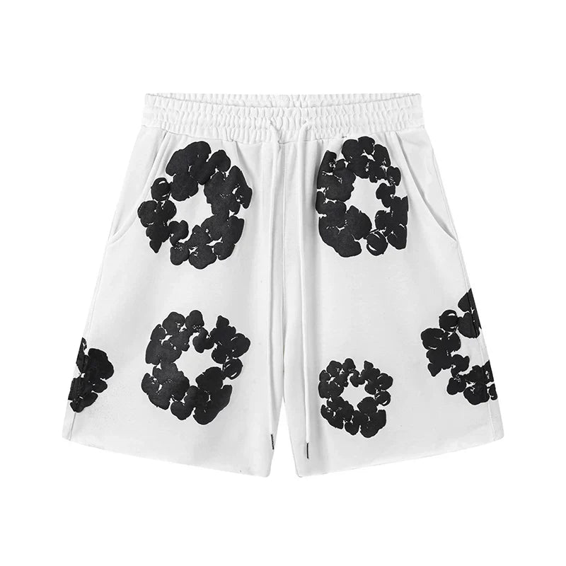 Denim Tears Casual Kapok Shorts White