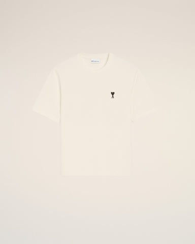 White Cotton Place Des Victoires Print T-shirt
