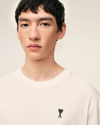 White Cotton Place Des Victoires Print T-shirt