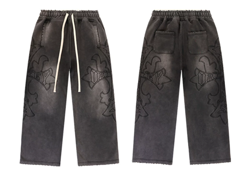 Vale Forever Grey Cross Vintage Tracksuit Set