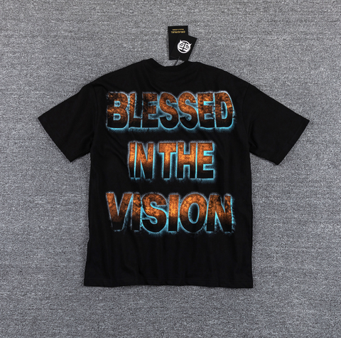 GLAZAGOD Blessed in the Vision Graphic T-Shirt