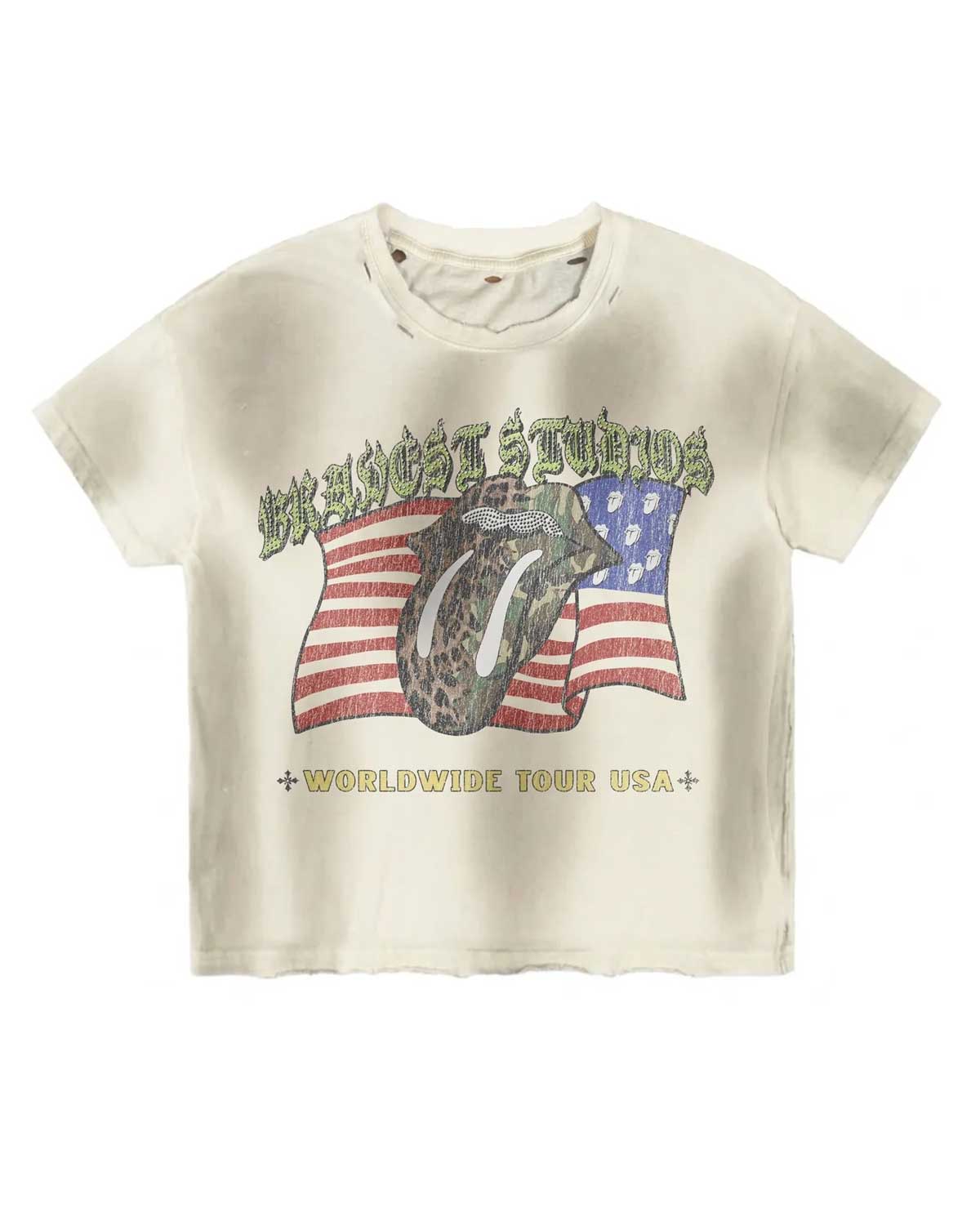 Bravest Studios Tour Tee White