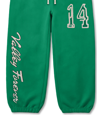 Vale Forever Kelly Green Valley Tavern Joggers